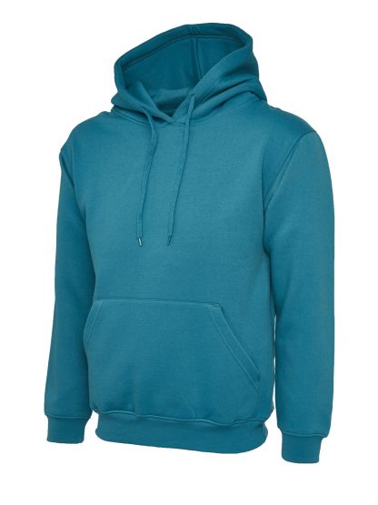 Uneek Classic Hooded Sweatshirt - Jade