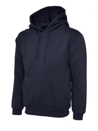 Uneek Classic Hooded Sweatshirt - Navy