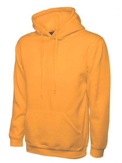 Uneek Classic Hooded Sweatshirt - Orange