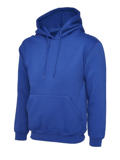 Uneek Classic Hooded Sweatshirt - Royal