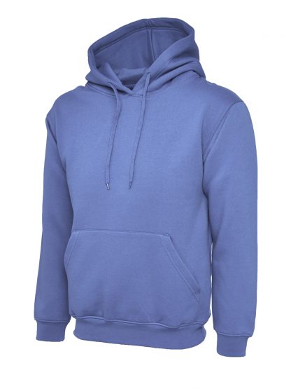 Uneek Classic Hooded Sweatshirt - Violet