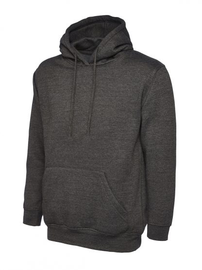Uneek Olympic Hooded Sweatshirt - Charcoal