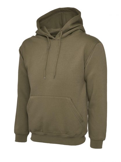 Uneek Olympic Hooded Sweatshirt - Olive