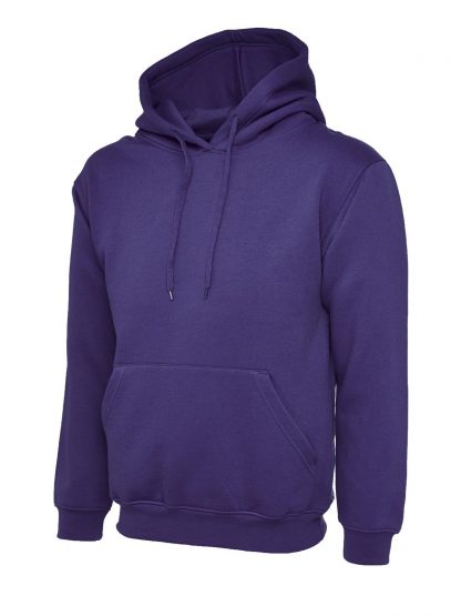 Uneek Olympic Hooded Sweatshirt - Purple