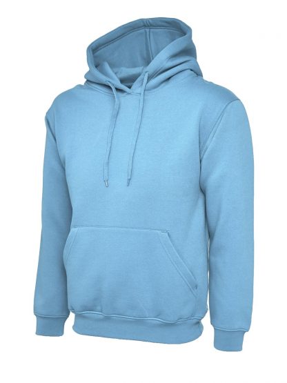 Uneek Olympic Hooded Sweatshirt - Sky