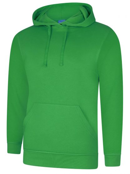 Uneek Deluxe Hooded Sweatshirt - Amazon Green