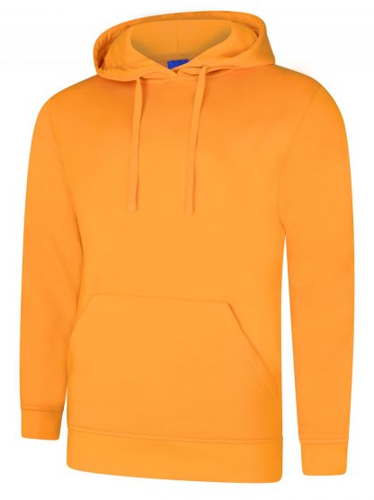 Uneek Deluxe Hooded Sweatshirt - Tiger Gold