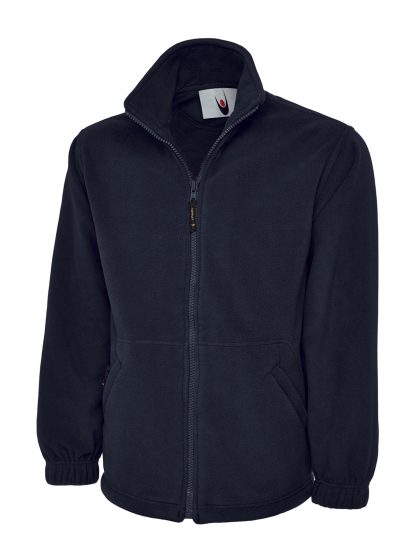 Uneek Classic Full Zip Micro Fleece Jacket - Navy