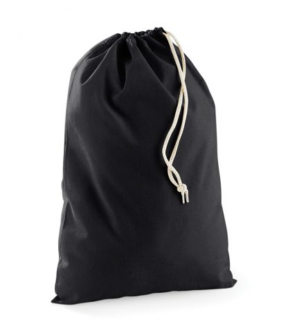 W Mill Cotton Stuff Bag Black XL (W115 BLK XL)