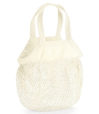 W Mill Org. Cotton Mini Mesh Grocery Bag Natural ONE (W151 NAT ONE)