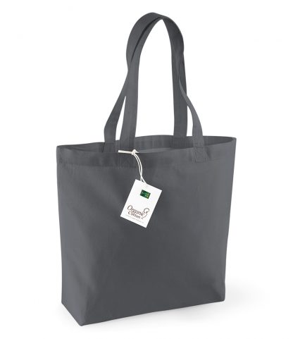 W Mill Organic Cotton Shopper Graphite ONE (W180 GPH ONE)