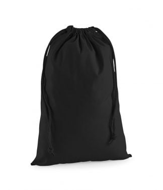 W Mill Premium Cotton Stuff Bag Black XL (W216 BLK XL)