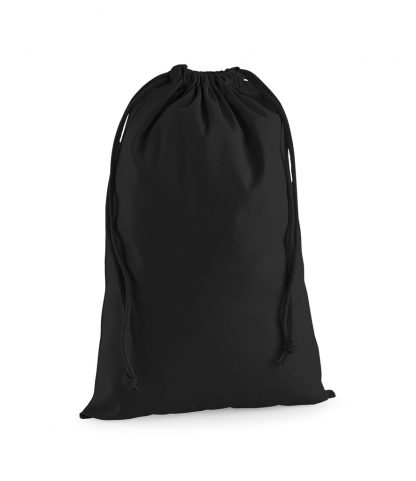 W Mill Premium Cotton Stuff Bag Black XL (W216 BLK XL)