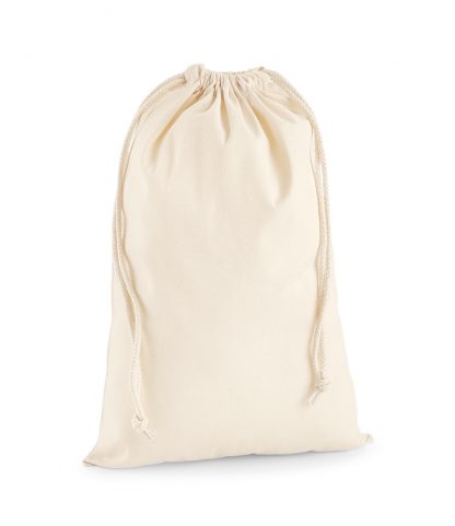 W Mill Premium Cotton Stuff Bag Natural XL (W216 NAT XL)