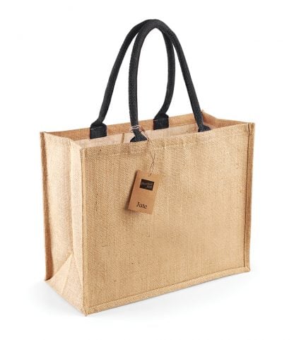 W Mill Classic Jute Shopper Natural/black ONE (W407 NT/BK ONE)