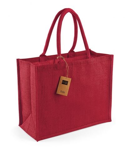 W Mill Classic Jute Shopper Red/red ONE (W407 RD/RD ONE)