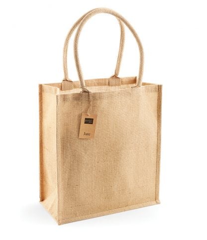 W Mill Jute Boutique Shopper Natural ONE (W409 NAT ONE)