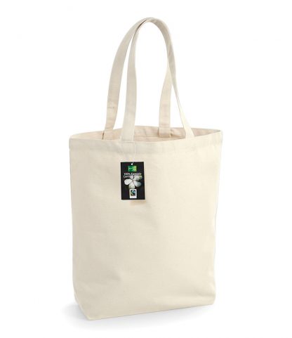 W Mill Fairtrade Camden Shopper Natural ONE (W671 NAT ONE)