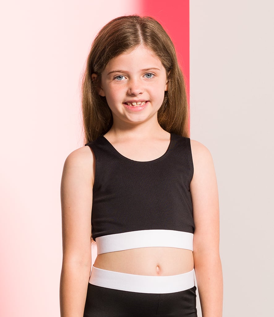 SF Minni Kids Fashion Crop Top - Top Embroidery