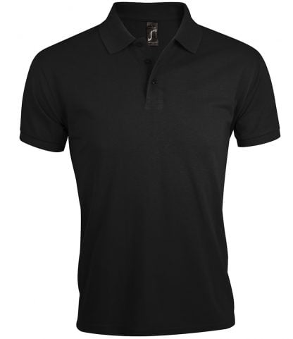 SOLs Prime Pique Polo Shirt Black 5XL (10571 BLK 5XL)