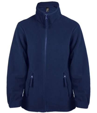 SOLs Kids North Fleece Jacket Navy 14yrs (10589 NAV 14yrs)