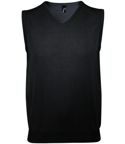 SOLs Gentlemen S/less Sweater Black 3XL (10591 BLK 3XL)