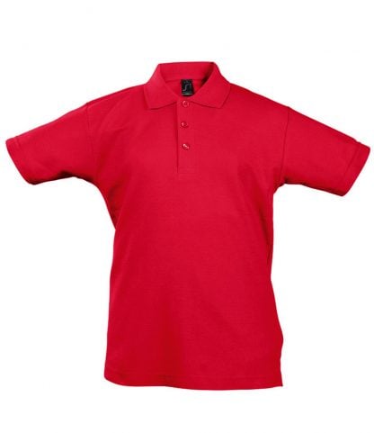 SOLS Kids Summer II Polo Red 12yrs (11344 RED 12yrs)