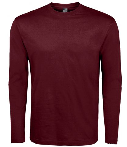 SOLS Monarch L/S T-Shirt Oxblood 5XL (11420 OBD 5XL)