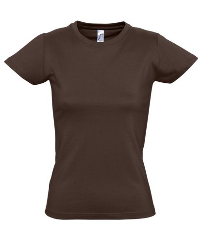 SOLS Ladies Imperial T-Shirt Chocolate XXL (11502 CHO XXL)