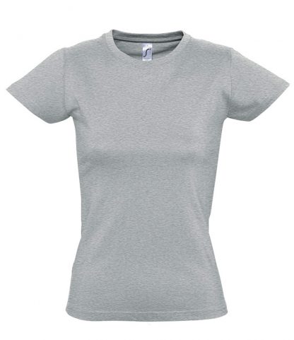 SOLS Ladies Imperial T-Shirt Grey marl 3XL (11502 GYM 3XL)