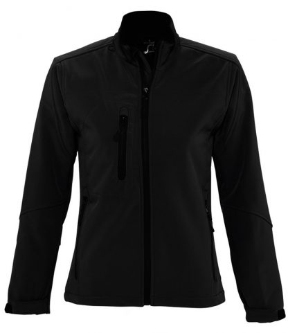 SOLS Lds Roxy Softshell Jacket Black XXL (46800 BLK XXL)