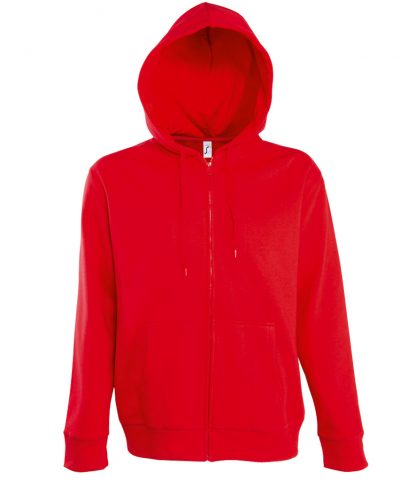 SOLS Seven Hooded Jacket Red 3XL (47800 RED 3XL)