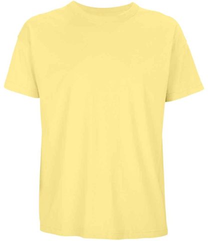 03806 LYL S - SOL'S Boxy Oversized Organic T-Shirt - Light Yellow
