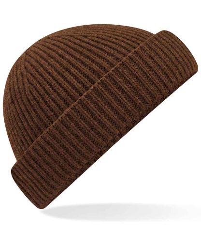 BB383R WNT ONE - Beechfield Recycled Harbour Beanie - Walnut