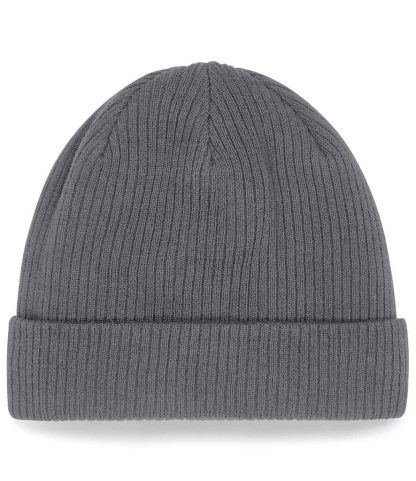 BB50N GPH ONE - Beechfield Organic Cotton Beanie - Graphite Grey