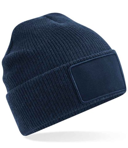 BB540 FNA ONE - Beechfield Removable Patch Thinsulate™ Beanie - French Navy