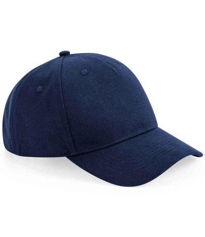 BB62N NAV ONE - Beechfield Organic Cotton 5 Panel Cap - Navy