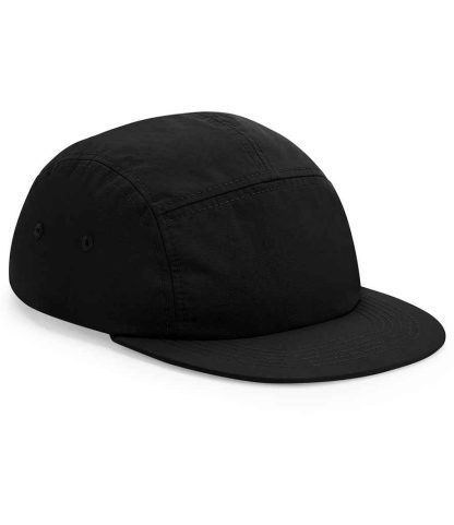 BB659 BLK ONE - Beechfield Outdoor 5 Panel Camper Cap - Black