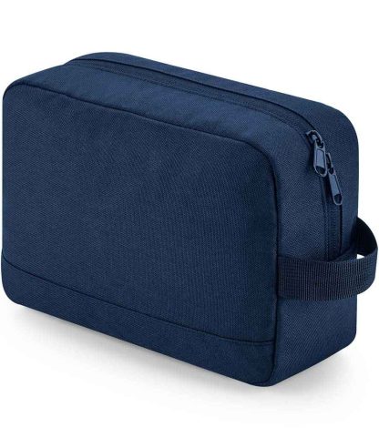 BG277 NAV ONE - BagBase Recycled Essentials Wash Bag - Navy