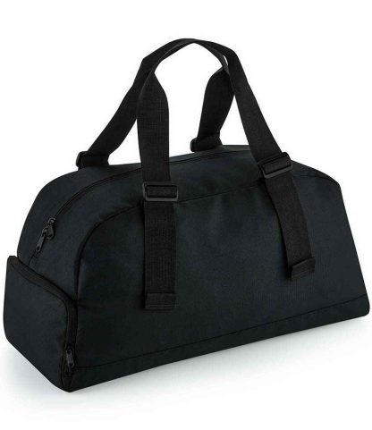 BG278 BLK ONE - BagBase Recycled Essentials Holdall - Black