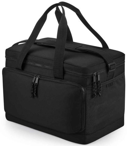 BG290 BLK ONE - BagBase Recycled Large Cooler Shoulder Bag - Black