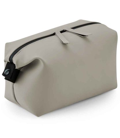BG330 CLY ONE - BagBase Matte PU Accessory Pouch - Clay