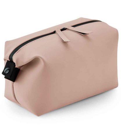 BG330 NUD ONE - BagBase Matte PU Accessory Pouch - Nude Pink
