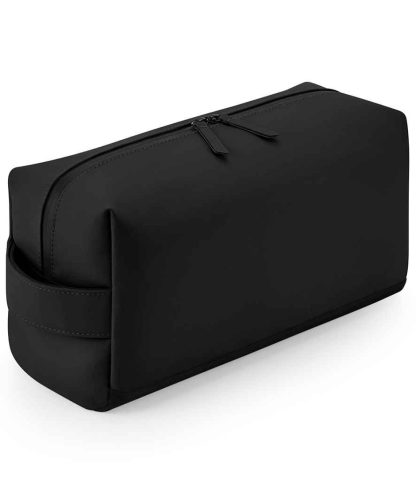 BG337 BLK ONE - BagBase Matte PU Shoe/Accessory Bag - Black