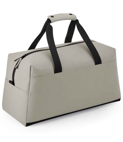 BG338 CLY ONE - BagBase Matte PU Weekender - Clay