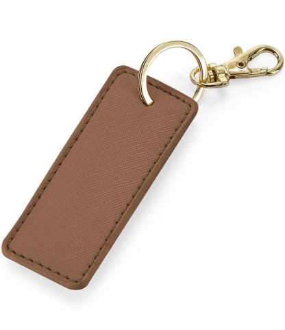 BG744 TAN ONE - BagBase Boutique Key Clip - Tan