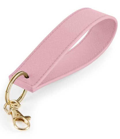 BG747 DPI ONE - Bagbase Boutique Wristlet Keyring - Dusky Pink