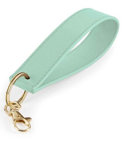BG747 SMT ONE - Bagbase Boutique Wristlet Keyring - Soft Mint