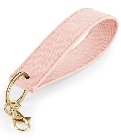 BG747 SOP ONE - Bagbase Boutique Wristlet Keyring - Soft Pink