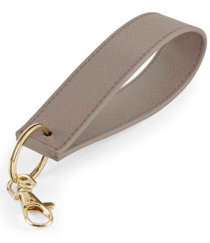 BG747 TAU ONE - Bagbase Boutique Wristlet Keyring - Taupe